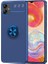 Samsung Galaxy A04E Uyumlu Kılıf Zore Ravel Silikon Kapak, Mavi 1