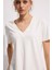 V Yaka Premium Dökümlü T-Shirt 4