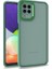 Samsung Galaxy A12 Uyumlu Kılıf Zore Flora Kapak, Yeşil 1