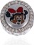 Kadın Minnie Mouse Karakterli Gümüş Charm 1