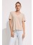 V Yaka Premium Dökümlü T-Shirt 3
