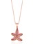 Joy Of Jade Denizyildizi - Sunshine Starfish Kolye, 1 Mikron Rose Gold Kaplama - Pembe Opal Taş - Pinky 1