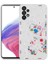 Samsung Galaxy A13 4g Uyumlu Kılıf Desenli Sert Silikon Zore Mumila Kapak, White Bear 1