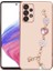 Samsung Galaxy A13 4g Uyumlu Kılıf El Tutamaçlı Kamera Korumalı Zore Taka Silikon Kapak, Pembe 1