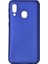 Samsung Galaxy A20E Uyumlu Kılıf Zore Premier Silikon Kapak, Saks Mavi 1