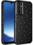 Samsung Galaxy A15 Uyumlu Kılıf Kamera Korumalı Simli Lüks Zore Koton Kapak, Siyah 1