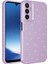 Samsung Galaxy A15 Uyumlu Kılıf Kamera Korumalı Simli Lüks Zore Koton Kapak, Lila 1