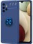 Samsung Galaxy A13 4g Uyumlu Kılıf Zore Ravel Silikon Kapak, Mavi 1