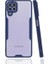 Samsung Galaxy A22 4g Uyumlu Kılıf Zore Parfe Kapak, Lacivert 1