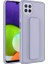 Samsung Galaxy A22 4g Uyumlu Kılıf Zore Qstand Kapak, Gri 1