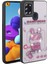 Samsung Galaxy A21S Uyumlu Kılıf Parlayan Kabartmalı Ikonik Figürlü Zore Amas Silikon Kapak, Beyaz 1