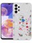 Samsung Galaxy A23 Uyumlu Kılıf Desenli Sert Silikon Zore Mumila Kapak, White Rabbit 1