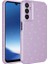 Samsung Galaxy A24 Uyumlu Kılıf Kamera Korumalı Simli Lüks Zore Koton Kapak, Lila 1