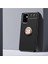 Samsung Galaxy A32 5g Uyumlu Kılıf Zore Ravel Silikon Kapak, Siyah-Rose Gold 1