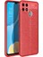 Oppo A15S Uyumlu Kılıf Zore Niss Silikon Kapak, Kırmızı 1
