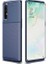 Oppo Reno 3 Pro 5g Uyumlu Kılıf Zore Negro Silikon Kapak, Lacivert 1