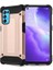 Oppo Reno 5 5g Uyumlu Kılıf Zore Crash Silikon Kapak, Rose Gold 1