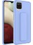Samsung Galaxy A12 Uyumlu Kılıf Zore Qstand Kapak, Lila 1