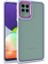 Samsung Galaxy A12 Uyumlu Kılıf Zore Flora Kapak, Lila 1