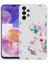 Samsung Galaxy A33 5g Uyumlu Kılıf Desenli Sert Silikon Zore Mumila Kapak, White Bear 1