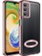 Samsung Galaxy A54 Uyumlu Kılıf Kamera Korumalı Logo Gösteren Zore Omega Kapak, Rose Gold 1
