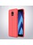 Samsung Galaxy A6 2018 Uyumlu Kılıf Zore Niss Silikon Kapak, Kırmızı 1