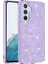 Samsung Galaxy A54 Uyumlu Kılıf Zore Shining Silikon, Mor 1