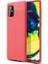 Samsung Galaxy A71 Uyumlu Kılıf Zore Niss Silikon Kapak, Kırmızı 1