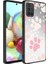 Samsung Galaxy A71 Uyumlu Kılıf Aynalı Desenli Kamera Korumalı Parlak Zore Mirror Kapak, Pati 1