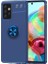 Samsung Galaxy A72 Uyumlu Kılıf Zore Ravel Silikon Kapak, Mavi 1