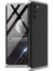 Samsung Galaxy A91 (S10 Lite) Uyumlu Kılıf Ays Kapak, Siyah-Gri 1