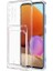 Samsung Galaxy A73 Uyumlu Kılıf Kartlıklı Şeffaf Setra Clear Silikon Kapak 1
