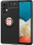 Samsung Galaxy A73 Uyumlu Kılıf Ravel Silikon Kapak, Siyah-Rose Gold 1