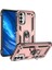Samsung Galaxy M23 Uyumlu Kılıf Vega Kapak, Rose Gold 1