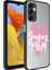 Samsung Galaxy M14 Uyumlu Kılıf Aynalı Desenli Kamera Korumalı Parlak Mirror Kapak, Süper Anne 1