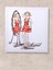Havalı Kadınlar Lady Mirror Kanvas Tablo 40 x 45 cm 1