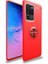 Samsung Galaxy S20 Ultra Uyumlu Kılıf Ravel Silikon Kapak, Kırmızı 1