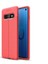 Samsung Galaxy S10 Uyumlu Kılıf Niss Silikon Kapak, Kırmızı 1