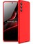 Samsung Galaxy S21 Uyumlu Kılıf Ays Kapak, Kırmızı 1
