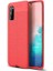 Samsung Galaxy S20 Uyumlu Kılıf Niss Silikon Kapak, Kırmızı 1