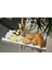 Mermer Sunumluk Tepsi 40X15 cm Uzun Sunumluk Peynir Tabağı 1