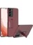 Samsung Galaxy S22 Plus Uyumlu Kılıf Standlı Ays Kapak, Koyu Mor 1