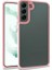 Samsung Galaxy S22 Plus Uyumlu Kılıf Flora Kapak, Rose Gold 1