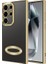 Samsung Galaxy S24 Ultra Uyumlu Kılıf Kamera Korumalı Logo Gösteren Omega Kapak, Gold 1