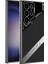 Samsung Galaxy S23 Ultra Uyumlu Kılıf Kamera Korumalı Suni Deri Tasarım Yeni Seri Procase Kapak, Siyah 1