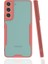Samsung Galaxy S22 Uyumlu Kılıf Parfe Kapak, Pembe 1