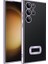 Samsung Galaxy S23 Ultra Uyumlu Kılıf Kamera Korumalı Logo Gösteren Omega Kapak, Lila 1