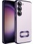 Samsung Galaxy S23 Plus Uyumlu Kılıf Kamera Korumalı Logo Gösteren Omega Kapak, Derin Mor 1