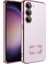 Samsung Galaxy S23 Uyumlu Kılıf Kamera Korumalı Logo Gösteren Omega Kapak, Rose Gold 1