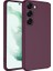 Samsung Galaxy S23 Plus Uyumlu Kılıf Mara Lansman Kapak, Koyu Mor 1
